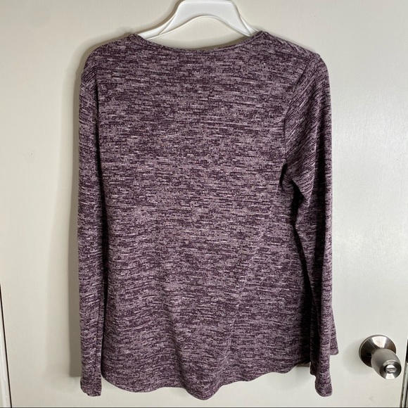 Apt. 9 Tops - Apt 9 purple long sleeve shirt
